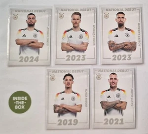National Debut Panini DFB Team Set 2024 alle 5 Stück Undav Führich Koch Raum etc - Picture 1 of 1