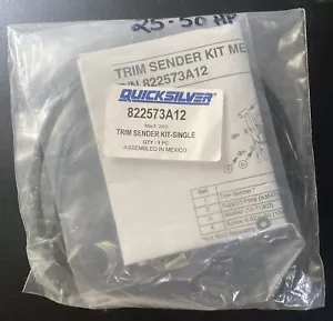 Quicksilver OEM 822573A12 Trim Sender Kit - Single NOS Boat Part Replacement - Picture 1 of 3