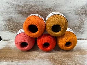 lot of 5 Circulo NATURAL 4/4  DK/ light worsted maxicolor cotton Yarn  - Lot C - Picture 1 of 5