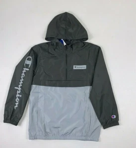 Boy's Youth Champion Hooded Zip Windbreaker Size M - Picture 1 of 2