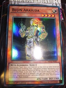 YU-GI-OH! MEGA-PACK 5D'S ULTRA RARE BUJIN ARASUDA MP14-FR207 MINT FRANCAIS FOIL - Picture 1 of 1