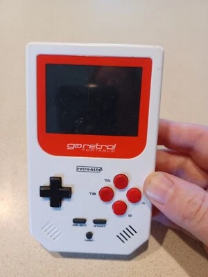 Retro-Bit Go Retro Portable  Handheld Game System Exciting Games. - Image 1 of 4