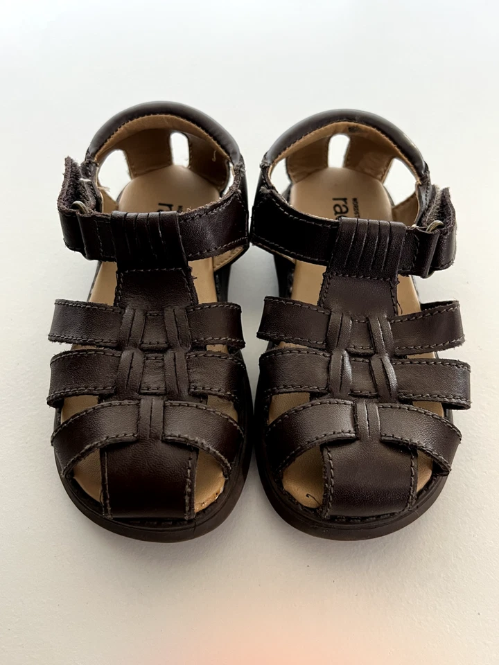 Sandalias de pescador NORDSTROM RACK para bebés niños Harper marrón talla 7XW marrón Foto 1 de 4