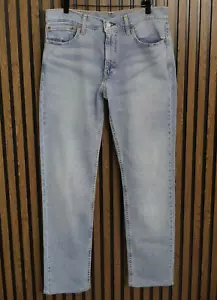 Hombres Levi's 511 Jeans Azul Stretch Algodón Slim Talla W33 L32 JJJ380 - Imagen 1 de 11