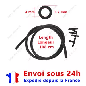 Durite Lave Glace Kit Tuyau Pour Buse Gicleur Peugeot 206 207 307 308 406 407 - Bild 1 von 3