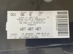 Wet Wet Wet Ticket 1995 - Imagen 1 de 1