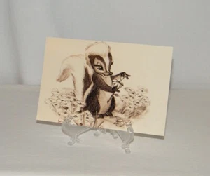 New Disney World MGM Studios Animation Gallery "Bambi . 1942 . Flower" Postcard - Picture 1 of 5