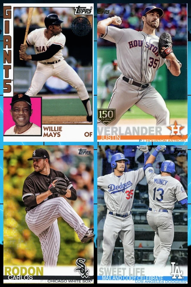 2019 Topps/Panini Baseball Inserts & Base - Actual Scans of Cards You Pick - Image 1 of 1