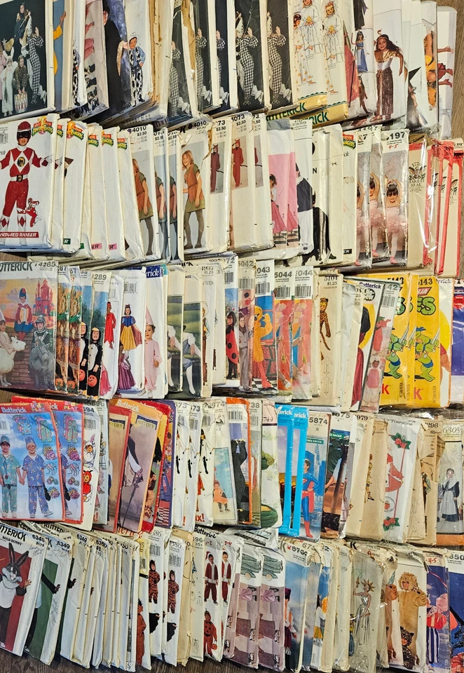 Butterick Sewing Patterns Kids Child Costumes Theatre Reenactment 162 Choices - Image 1 of 1