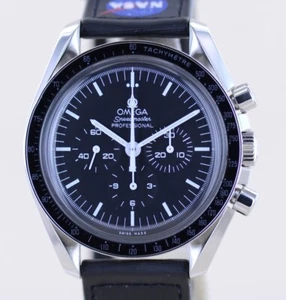 Omega Uhr Speedmaster Professional Chrono Moonwatch Plexiglas 1861 Textilband - Bild 1 von 20