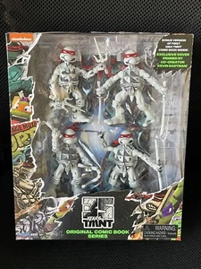 TMNT Ninja Turtles Set of 4 pack 35th Anniversary Comic Book Playmates Figures - Picture 1 of 2