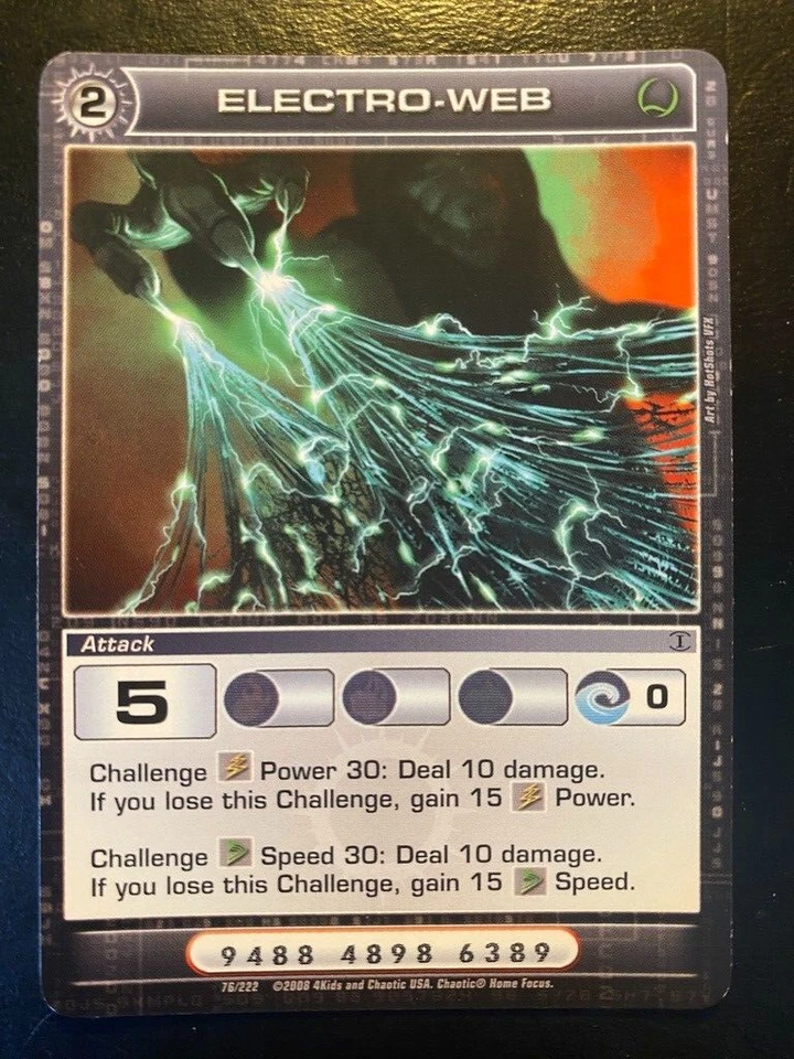 Electro-Web 2008 Chaotic Attack card-Beyond the doors Uncommon #76/222 - Image 1 of 1