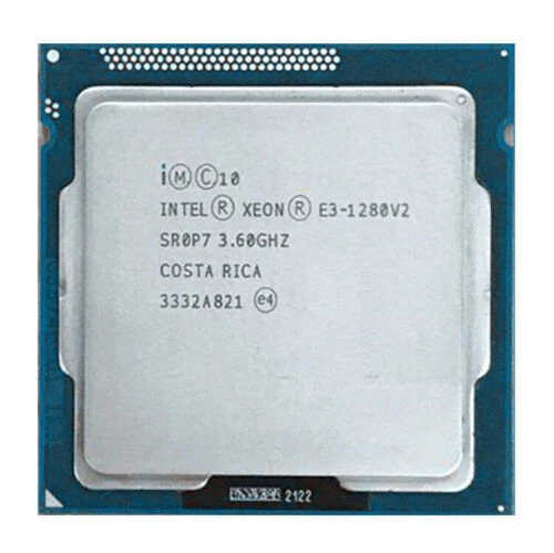 Intel Xeon E3-1280 V2 CPU Quad-Core SR0P7 3.6 GHz 8M 5 GT/s LGA 1155 Processor - Image 1 of 1