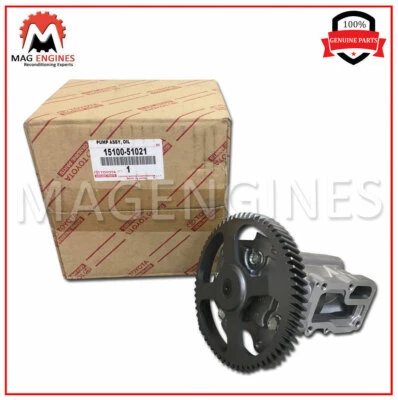 15100-51021 GENUINE OEM OIL PUMP 1VD-FTV FOR LAND CRUISER LEXUS LX450D 2007-18 - Изображение 1 из 4
