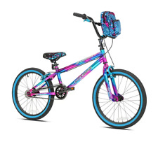 20" Illusion Girls Bike, Blue/Purple w/Front Bag