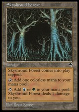 Skyshroud Forest  X (4) Tempest MTG Excellent/Near Mint (RG) 4RCards