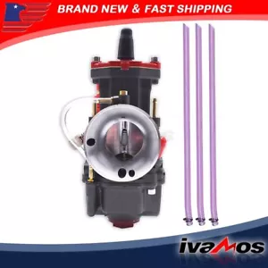 30mm PWK30 4T Motorcycle Carburetor Power Jet Racing Scooter Pit Bike ATV - Picture 1 of 7