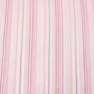 Crepe Pink Delicate Stripes Cotton Modal Pattern Eco Viscose Soft Women Fabric - Picture 1 of 4