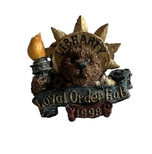 Boyds Bears LIBEARTY Pin Loyal Order F.O.B. 1998 Bearwear #01998-11 - Picture 1 of 4