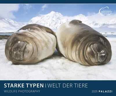 Kalender 2025 - Starke Typen von PALAZZI - Wandkalender 2025 - Tiere & Natur 📆