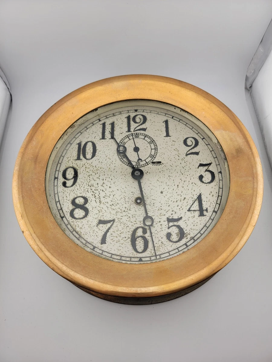 美国海军二战古董海上船钟| eBay