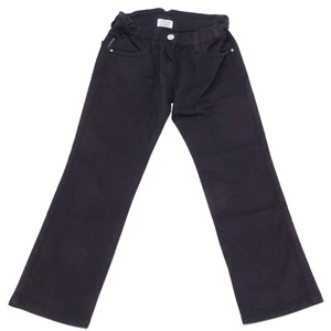 9663U ARMANI JUNIOR blue pant trouser kid baby pants - Picture 1 of 4