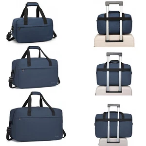 Carry On Luggage 14/20/48L Large Capacity Holdall Hand Luggage Travel Duffel Bag - Picture 1 of 12