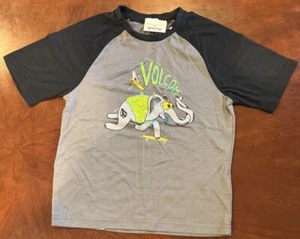 VOLCOM T SHIRT KIDS L/6 NEW - Picture 1 of 4