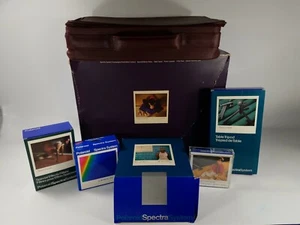 Polaroid Spectra System Portfolio Geschenkset Champagne 1. Edition Kamera 1986 Neu - Bild 1 von 12