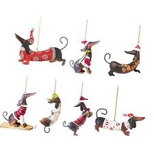 7 Pieces Christmas Dog Decorations Christmas Gifts for Room Fireplace Window