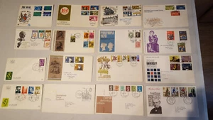 (Lot 356w ) Stamps - 16 First day Covers - Picture 1 of 1