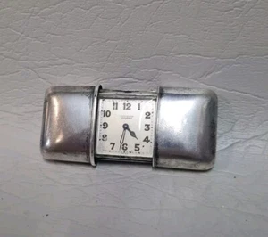 Rare Pre Patent Original Sterling Silver Movado Chronometre Pocket Watch - Picture 1 of 9