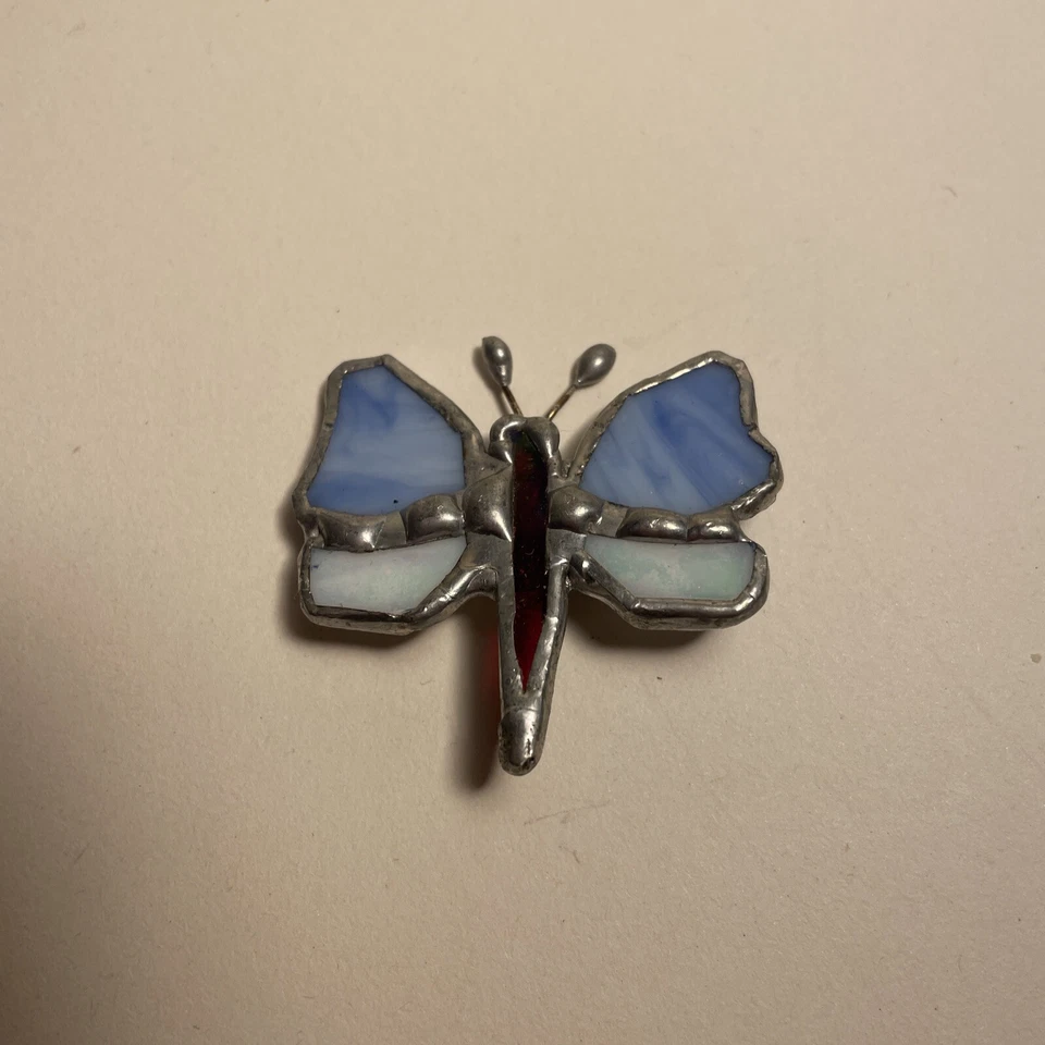Ручной работы брошь бабочка яркий камней бесплатный пост - Изображение 1 из 4