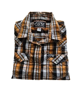 Camisa Western Bullzye Manga Larga Niños Talla 12 - Imagen 1 de 6