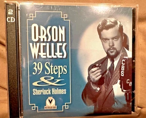 Orson Wells double CD: 39 Steps & Sherlock Holmes (Storyville, 2005) mint discs - Picture 1 of 2