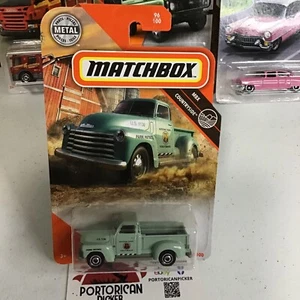 2019 MATCHBOX MBX COUNTRYSIDE #96 GREEN ‘47 CHEVY AD 3100 PICKUP MIP THAILAND - Picture 1 of 4