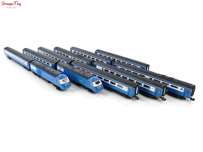 Dapol Class 43 HST Blue Pullman 11 Car Set N Gauge - Image 1 of 4