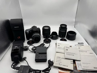 Sony a550 Kit / 18-55 / 18-250 / 55-200 / Metz 52 AF-1 - Bild 1 von 4