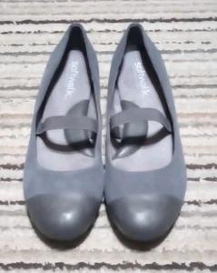 Softwalk Gr. 11 S1760 070 Mary Jane DAMENSCHUHE GRAU LEDER A - Bild 1 von 8