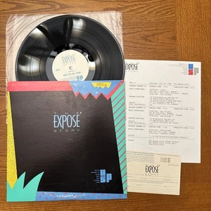 United Stations Programming Presents The Expose Story Vinyl W/ Line Sheets 1989 - Picture 1 of 9