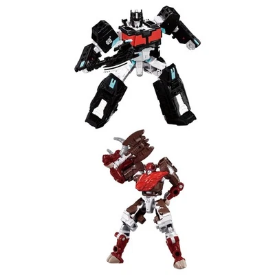 Nemesis Prime Lavamuleta Set of 2 Transformers Wild King Action Figure NEW - Image 1 of 4