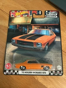 Hot Wheels Boulevard '73 Holden Monaro GTS 1/64 Car - Orange (HCR02) - Picture 1 of 3