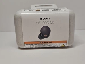 NEU Sony WF-1000XM5 Wireless Noise Cancelling Ohrhörer - Schwarz - Bild 1 von 9