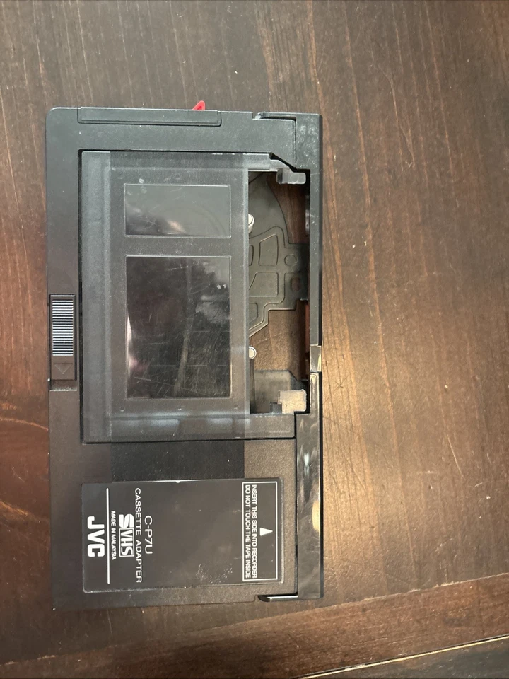 JVC C-P7U PlayPak电动VHS-C转VHS转换器磁带适配器  — 第 1/4 张图片