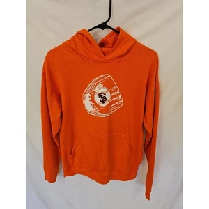 San Francisco Giants Hoodie Orange Baseball MLB Pullover Sweatshirt - Picture 1 of 5