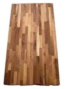 Tischplatte Waschtisch Nußbaum Platte Scheibe 153x60cm 40mm - Bild 1 von 9