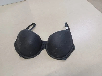 PINK Wear Everywhere Logo Mesh Super Push-Up Bra, 36D - Image 1 of 4