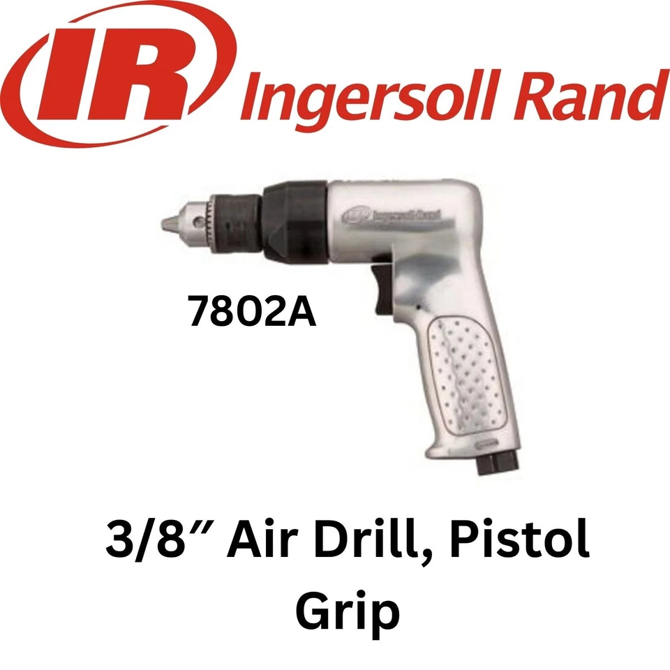 Brand New Ingersoll Rand 7802A 3/8” Air Drill Tool - Image 1 of 4
