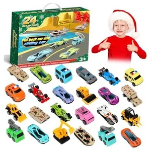 Advent Calendar 2024 Kids,24PCS Car Toys for Boys,24 Days Countdown Calendar, - Picture 1 of 6