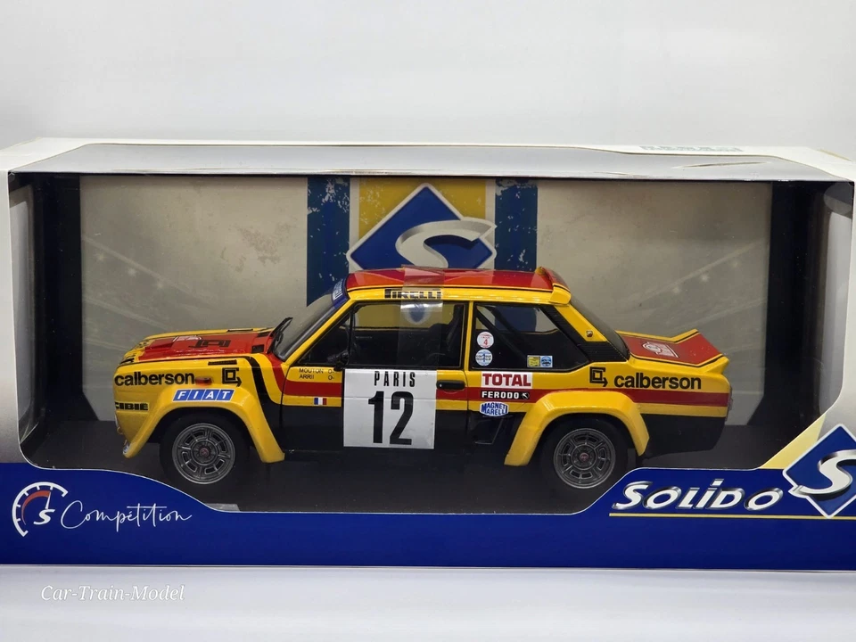 Fiat 131 Abarth - Rallye Monte Carlo 1980 - SOLIDO 1:18 - Immagine 1 di 1